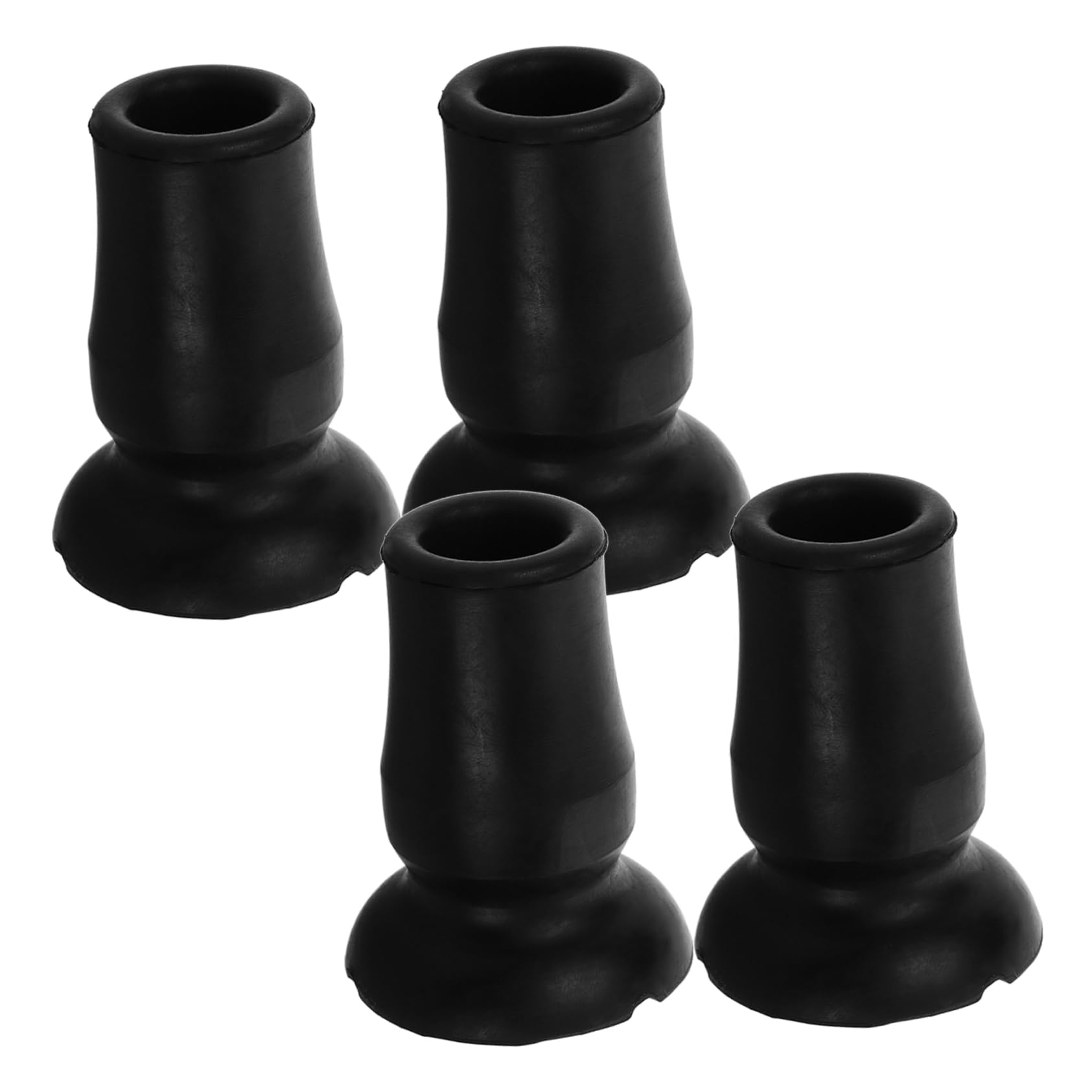 FRCOLOR 12 Pz cuscinetti per le stampelle imbottitura per pali da arrampicata accessori per bastoncini da trekking coperchi delle punte dei pali ispessiti punte di canna punte di gomma