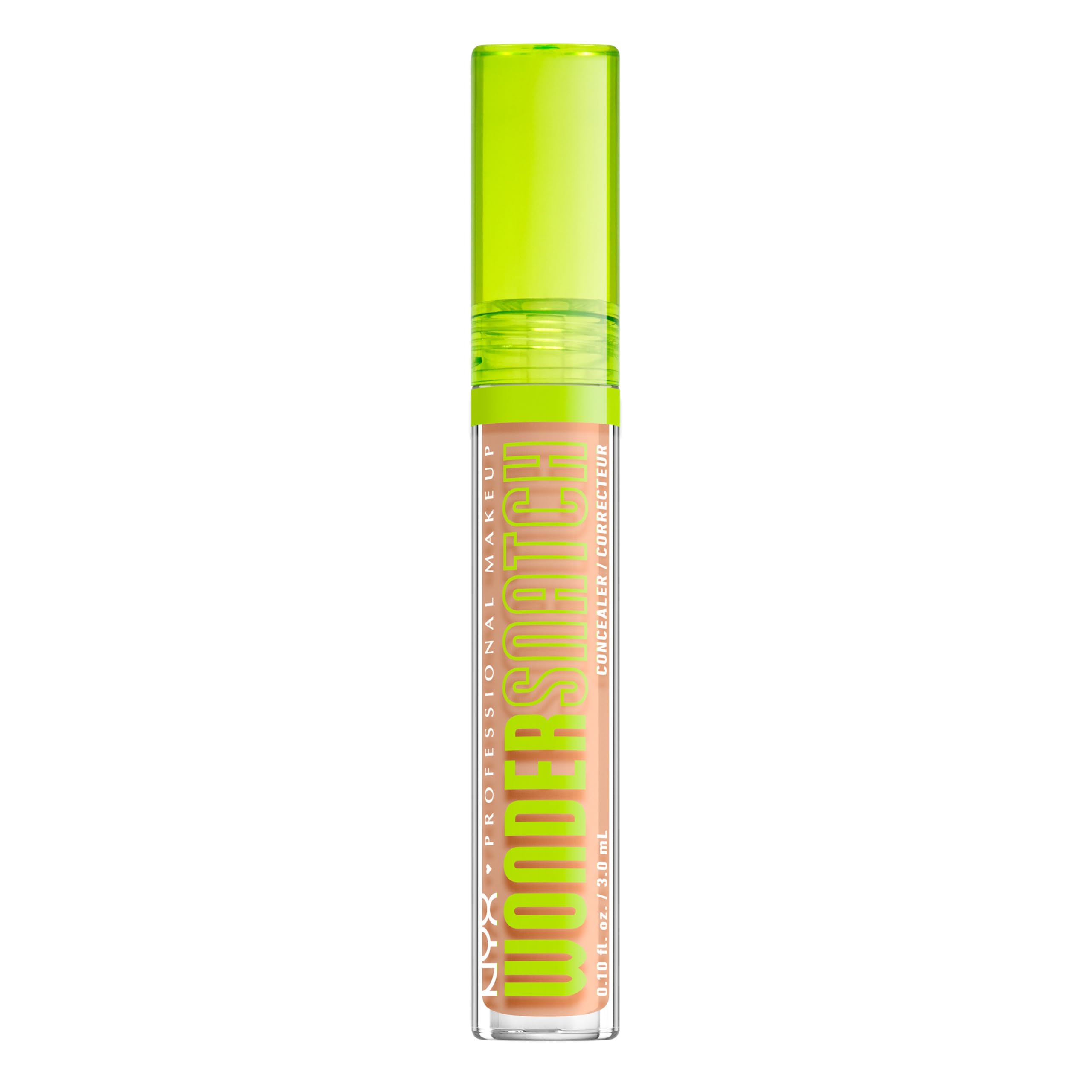 NYX Professional Makeup Wonder Snatch Concealer, Liquid Concealer, Up to 24h Hydration, Waterproof Wear, Vanilla, 3 ml