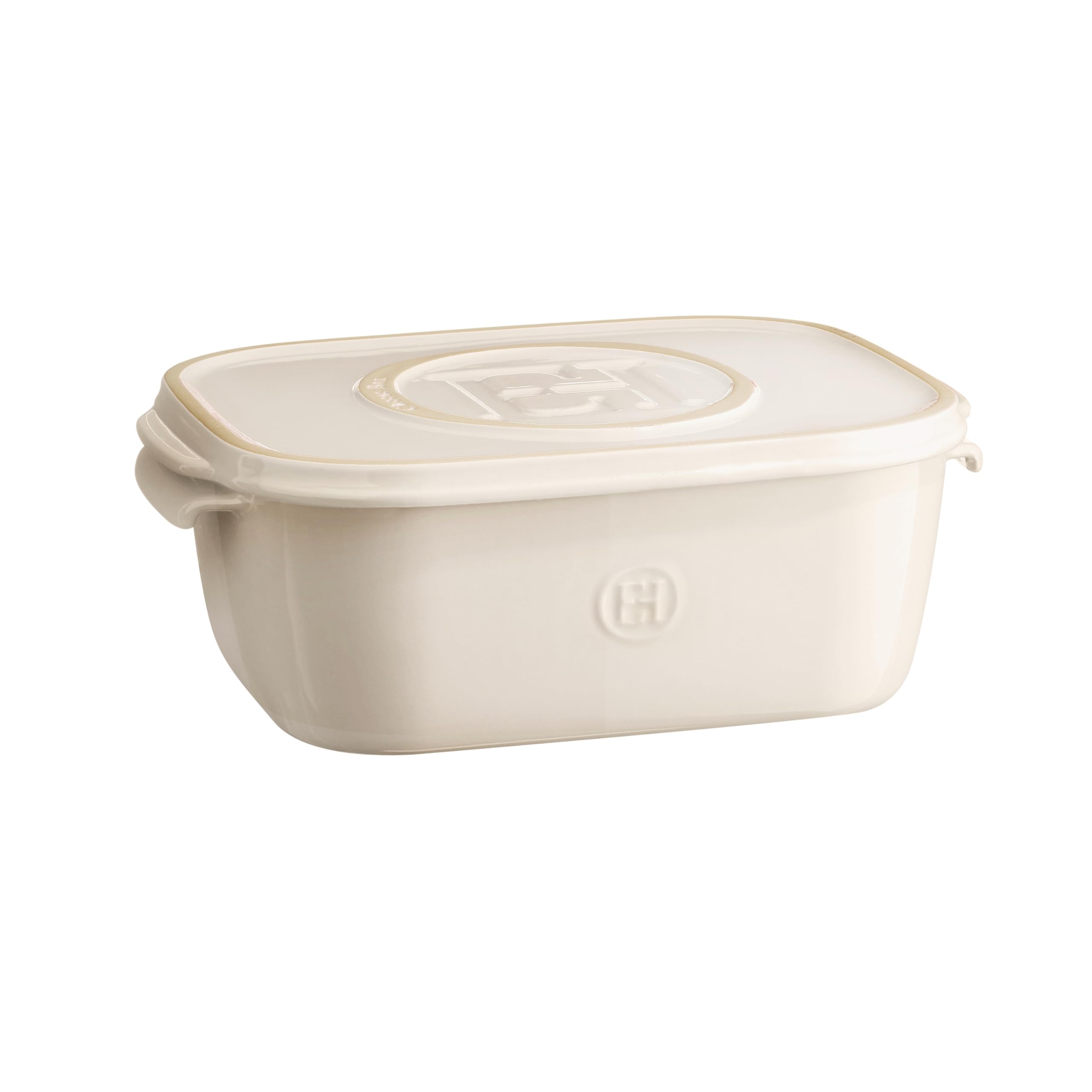 Emile Henry Cheese Box – Boîte à Fromage avec Couvercle – Céramique Haute Résistance – Conservation Optimale au Réfrigérateur – Coloris Argile – Fabriqué en France