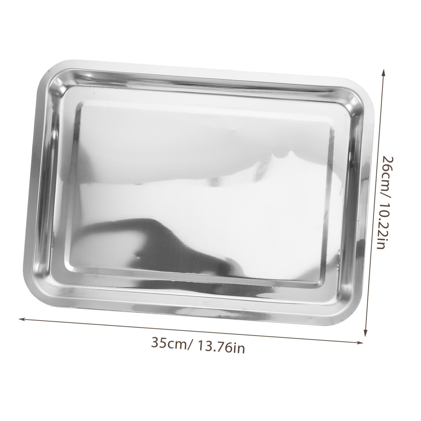 FUNOMOCYA Cooking Pan Wire Rack Dish Tray Stainless Steel Dish Holder Grill Plate Dishwasher Safe