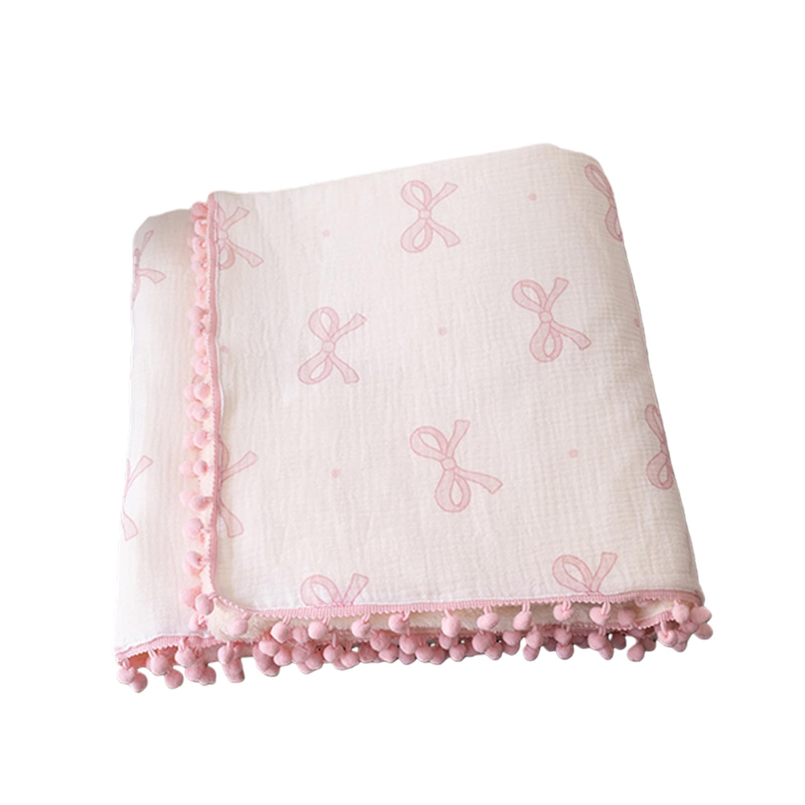 Tsophreniq Wrap Infant Receiving Blanket Baby Quilt Infant Strollers for Toddler Newborns Swaddles Wrap Cotton Crinkle Gauze