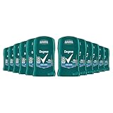 Degree Men Original Protection Antiperspirant Deodorant Cool Rush Pack of 12 48-Hour Sweat & Odor Protection Antiperspirant For Men 1.7 oz