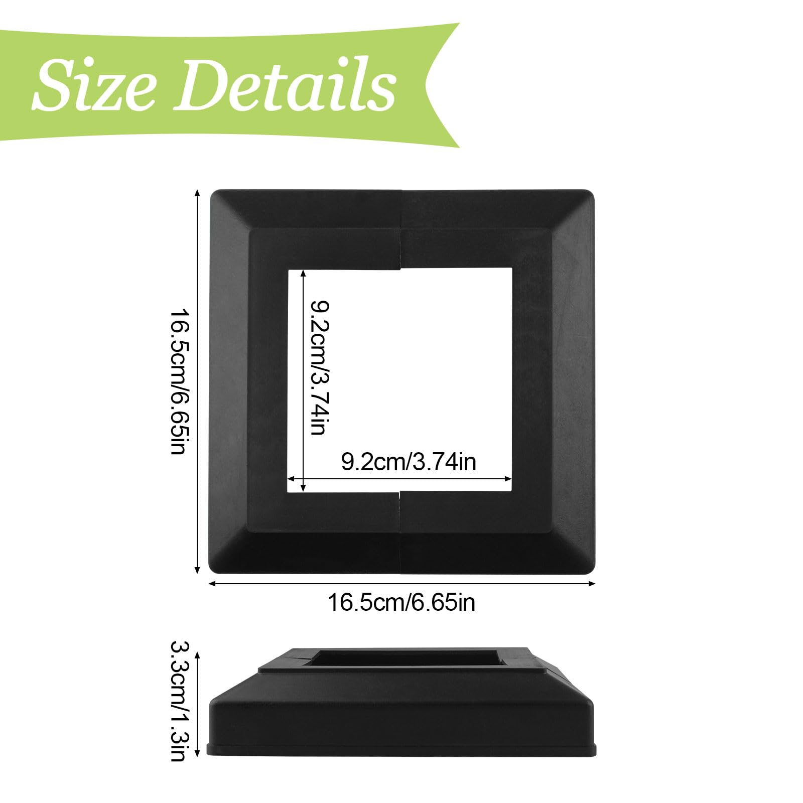 UFURMATE Post Base Cover - Image 2