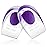 Heel Cups for Achilles Tendonitis & Plantar Fasciitis - 2 Pack Gel Shoe Inserts for Heel Pain Relief, Arch Support, for Women & Men