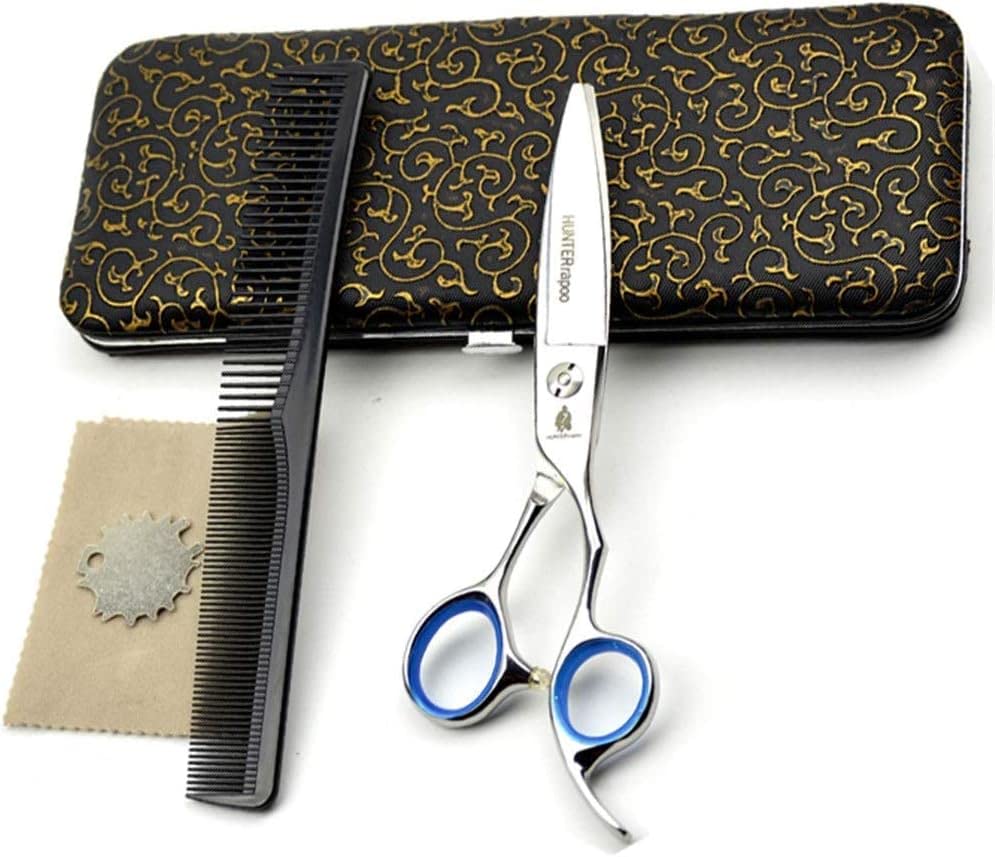 Forbici da Parrucchiere Professionali da 6,0", Forbici da Barbiere da Salone JP 440C Forbici per Capelli dal Taglio affilato e preciso perfette per Donne e Uomini con Anello Antiscivolo