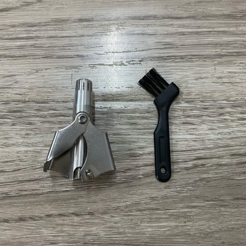 DeepCrush Men's Manual Nose Hair Trimmer - Stainless Steel Nose Hair Trimmer - Full Body Wash