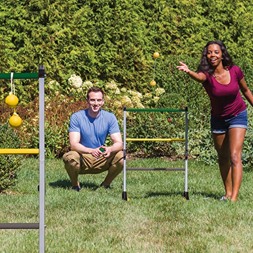 EastPoint Sports Go! Gater Premium Steel Ladderball Set - Features Sturdy Steel Material, Built-in Scoring System, and Complete with All Accessories