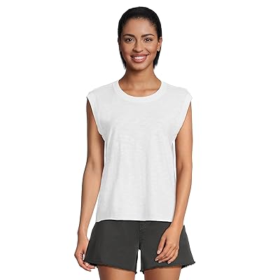 Mod o doc Cap Sleeve Crew T Shirts Women