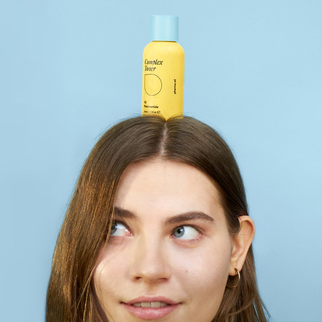 Pharma Oil - Complex Toner Gesicht - Enthlt Aloe Vera Niacinamid Glyzerin  und Hyaluronsure - Gesicht Reinigung - Gesichtswasser Unreine Haut - ...
