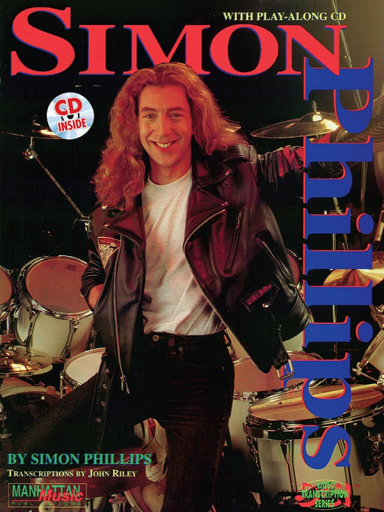 SIMON PHILLIPS Drumset Book & CD