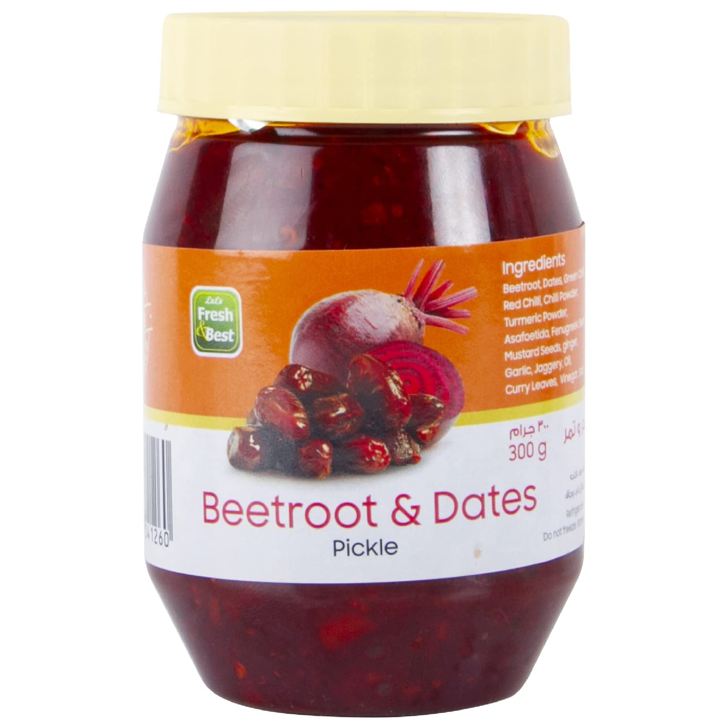 LuLu Fresh Beetroot And Dates Pickle, 300 g