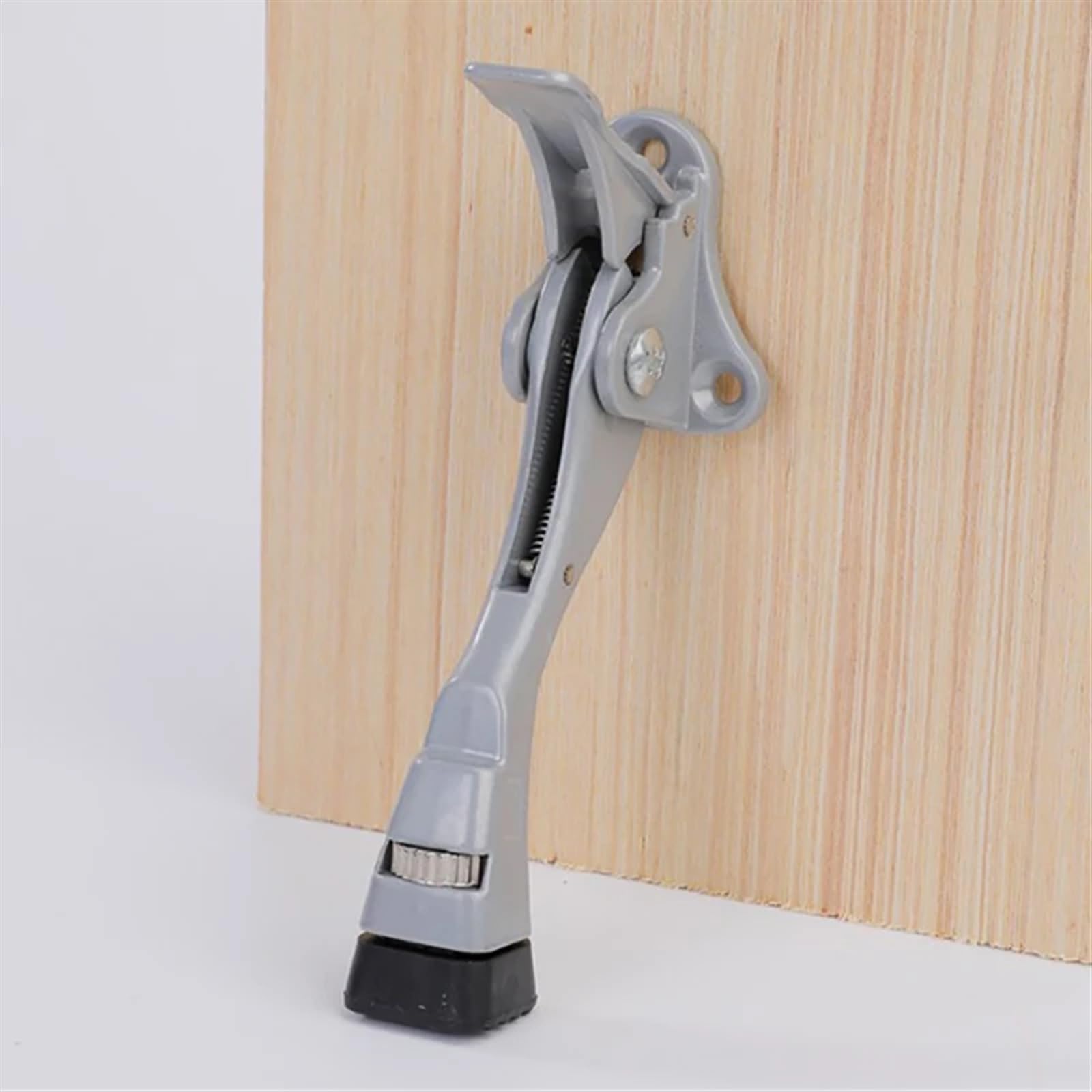 Butée de porte robuste anti-glisse avec embout caoutchouc réglable