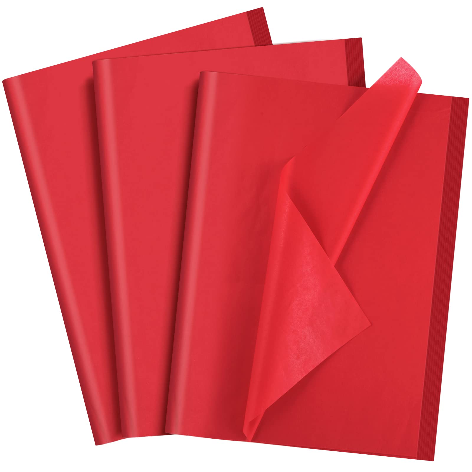 Fuutreo 300 Sheets Tissue Paper Bulk 14 x 20 Inch Kraft Wrapping Tissue Papers for Gift Bags DIY Crafts Weddings Birthday Party Gifts Decoration