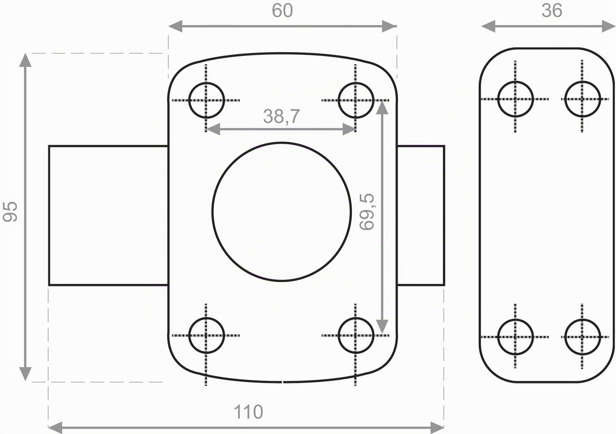 Verrou à bouton 5 goupilles 5G cylindre 45mm 4 clés - HERACLES - C5-10020451
