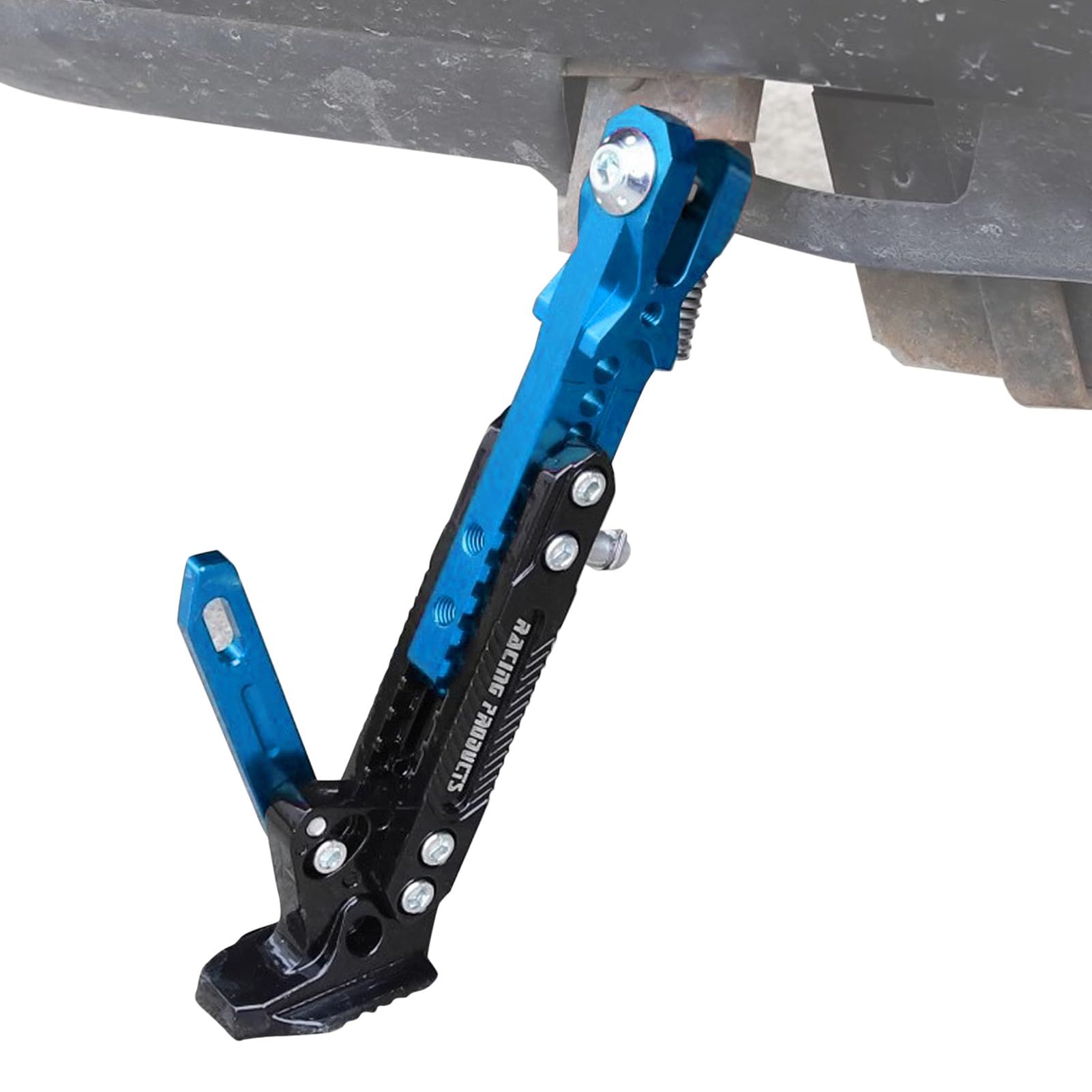 Generisch Podpórka do stopy motocyklowej, regulowany aluminium, akcesoria do skuterów