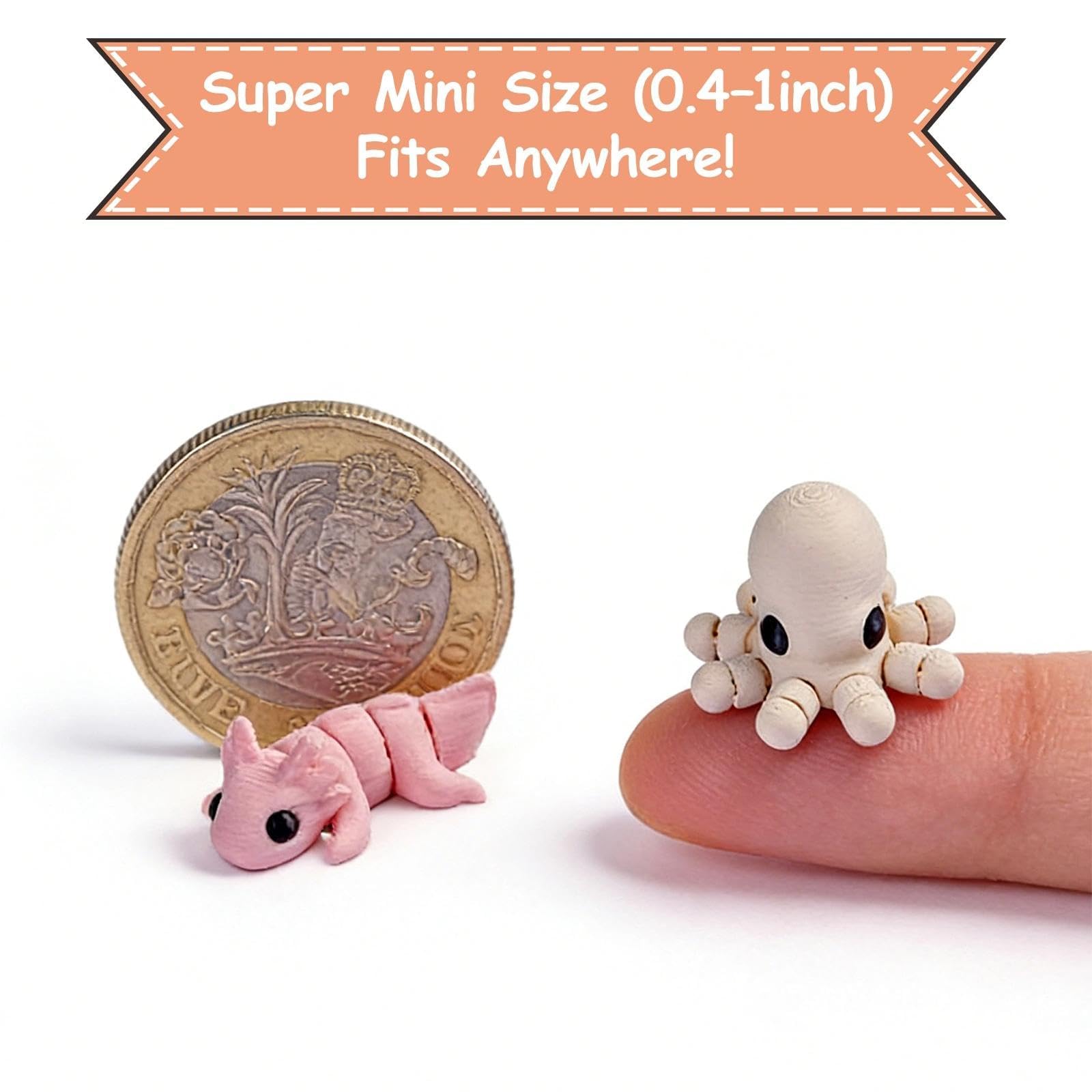 Zhixan 40Pcs 3D Printed Animals Figurines - Image 3