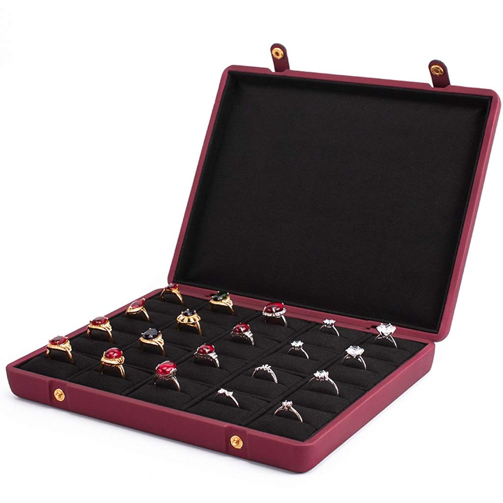 Jewelry Boxes Earring Organizer and Ring Box 2 in 1 Jewelry Boxes for Girls Women Ring Holder Organizer