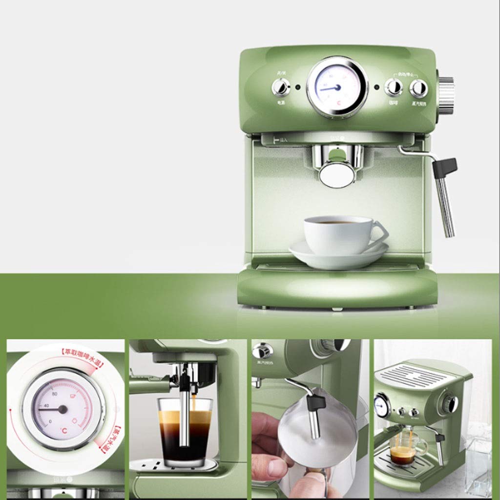 W Pełni Automatyczny Półautomatyczny Ekspres Do Kawy Retro Do Użytku Domowego I Komercyjnego, Pompa Do Espresso, Mocna Para, Pianka, Mleko, Typ Pary