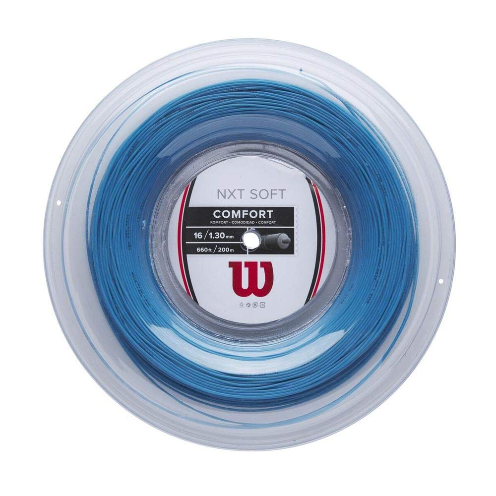 Wilson(ウイルソン) テニス ストリング ガット NXT SOFT 16 (ネクスト ソフト 16) 1.30mm 単張り/200mリール WR830510216/WR830520216
