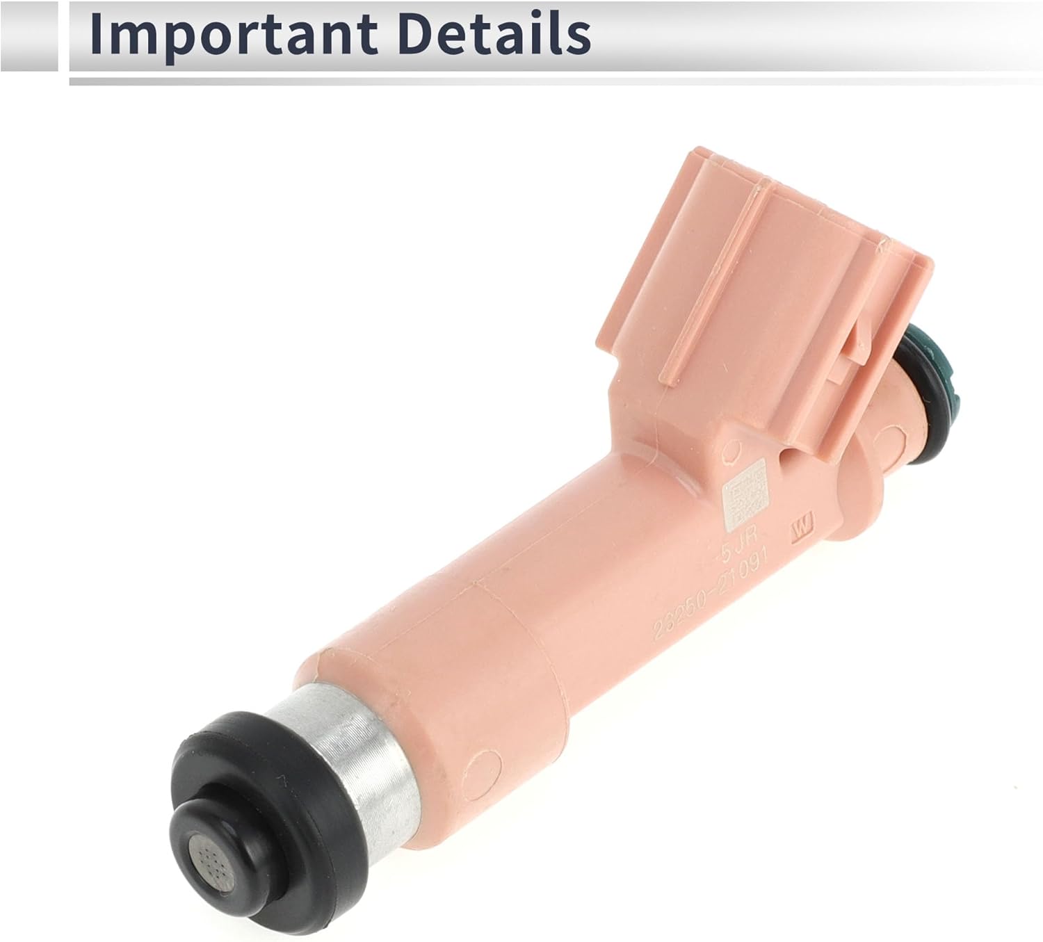 Fuel Injector for Toyota Prius C 1.5 2012-2019 Flow Match Fuel Nozzle No.23209-21091 4 Pcs