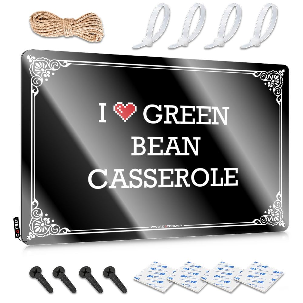 Stuff Haves Wall Signs | I Love Green Bean Casserole Hippie For Saloon Living Room(20X30CM)