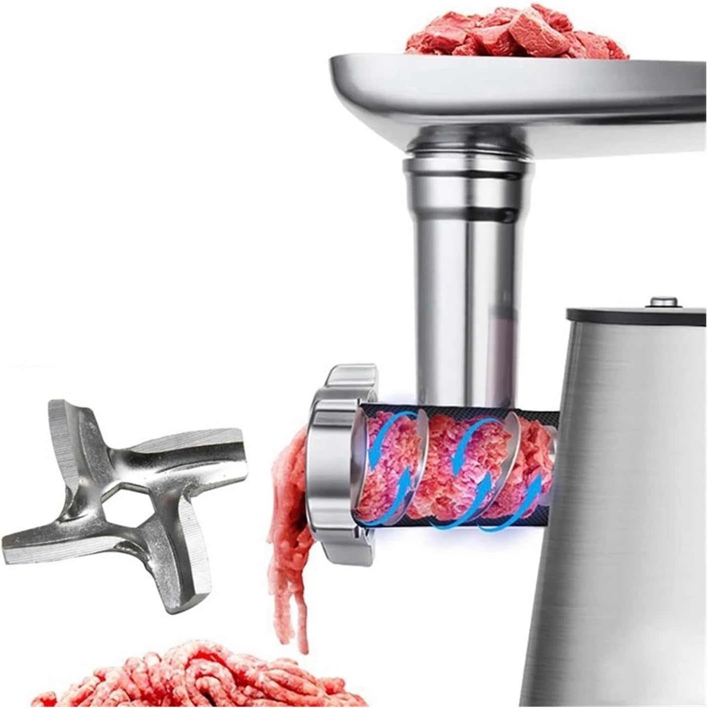 20Pcs Meat Grinder Mincer Replacement Parts, Household Kitchen Appliance Accessories Compatible With HV2 HV3 HV4 HV6 HV8 ME406 ME420 ME605 ME650