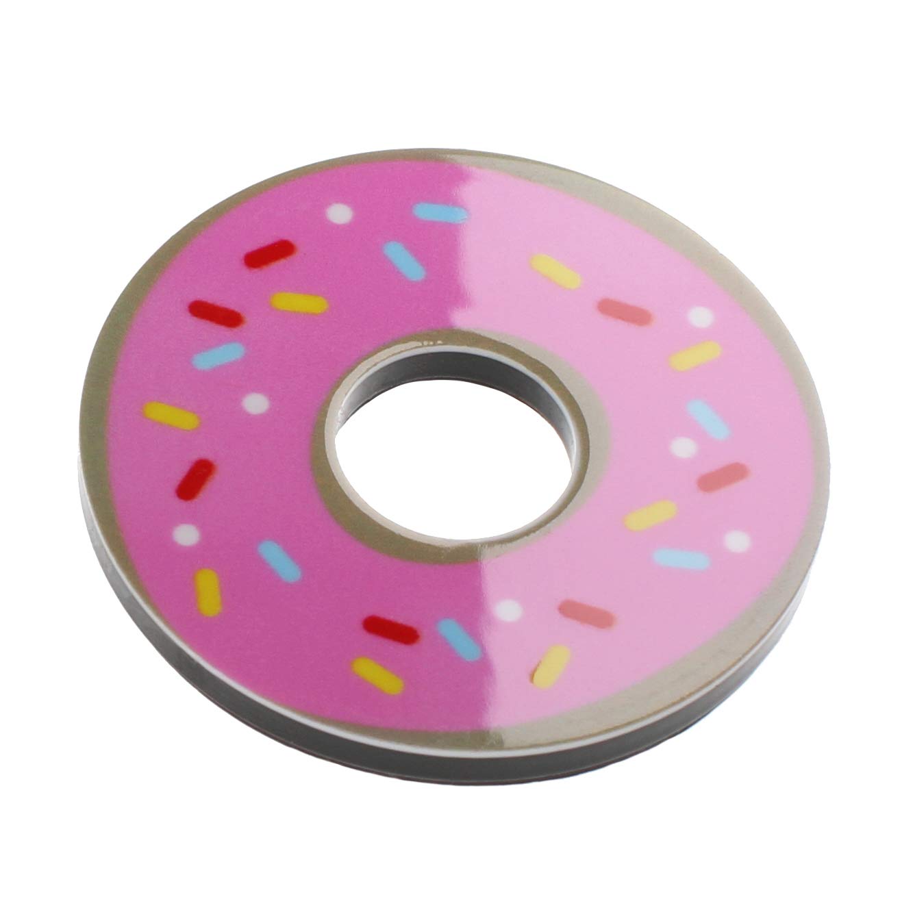 Pink Iced Donut Doughnut Novelty Magnet