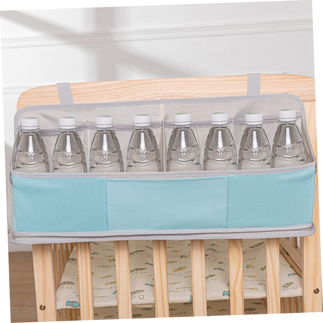Bolsa De Noche Para Colgar Pañales Apilador De Pañales Para Cuna Organizador De Pañales Colgante Organizador De Mesa Para Cambiar Pañales