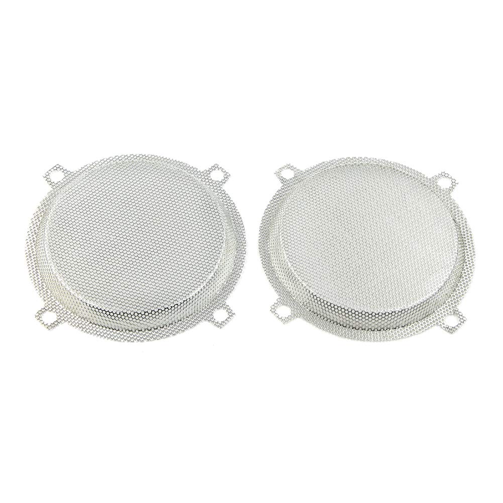 Cninba13 Motorcycle Fairing Speaker Grill Covers Front Speaker Grill for Harley Touring Electra Glide FLHTC 2006-2013