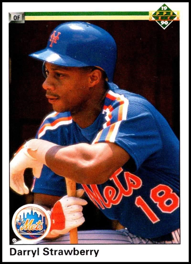rare 1990 upper deck baseball cards #182 Darryl Strawberry New York Mets Official MLB Trading Card From The UD Company : Collectibles & Fine Art Great addition to any Wrath of the Skies Style:Cindra yugioh alliance insight card pack english