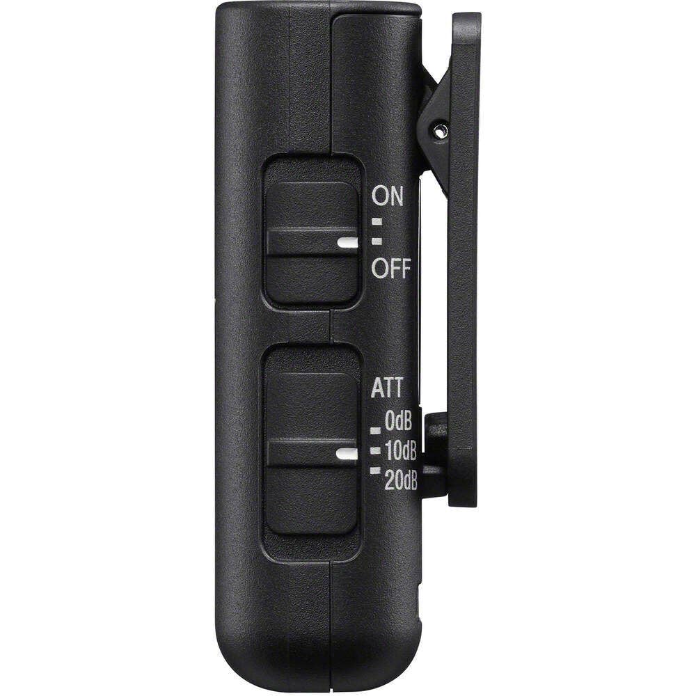 Sony ECM-W3 Sistema de micrófono inalámbrico (2 Transmisores + 1 Receptor + Estuche de Carga), Alcance 150 m, hasta 6 H de grabación, Ideal para entrevistas y Vlogs