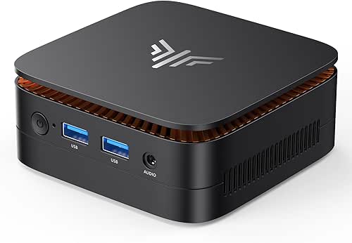 KAMRUI Essenx E1 Mini PC, 16GB DDR4 RAM 256GB M.2