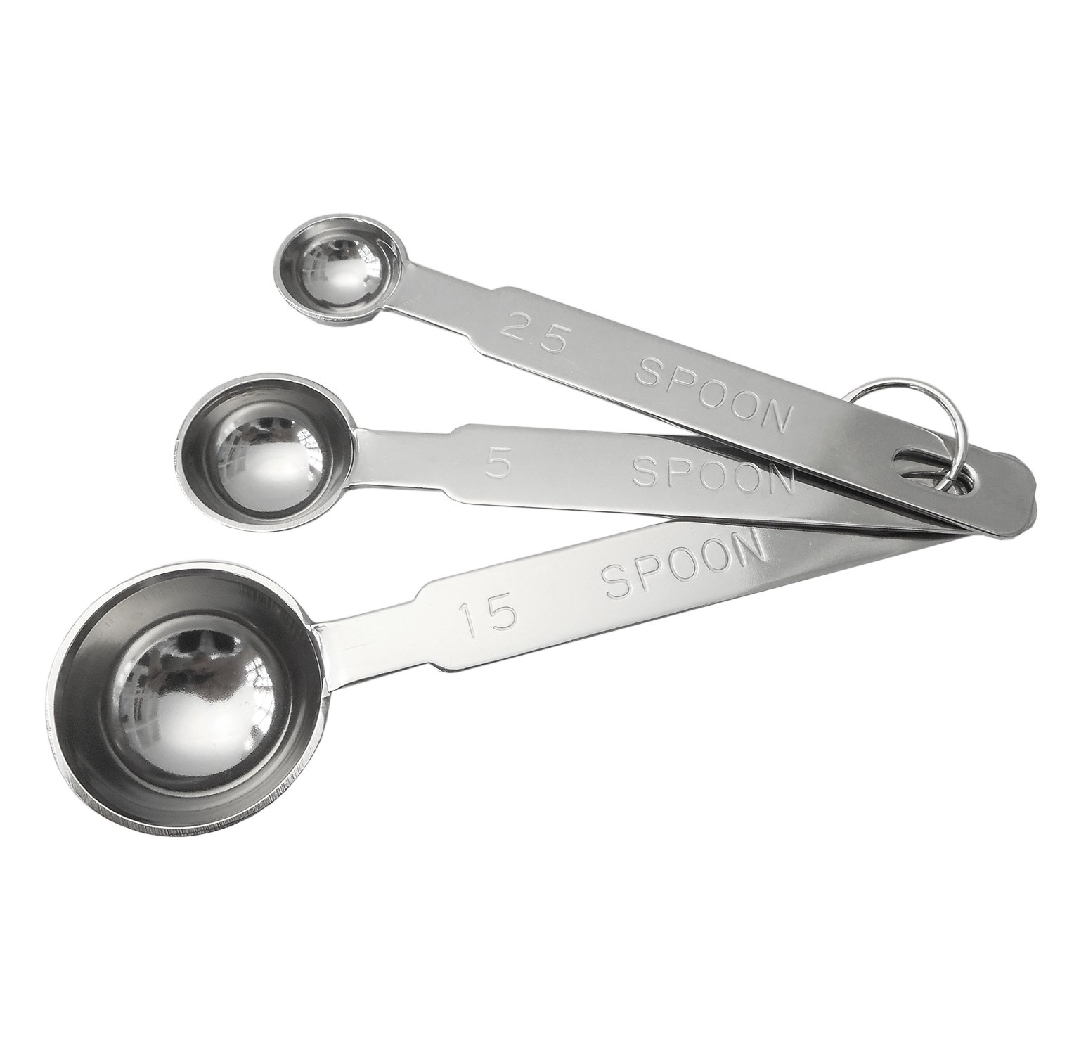 MT 18-8 extra-thick measuring spoon 3-pack 0923801 (japan import)