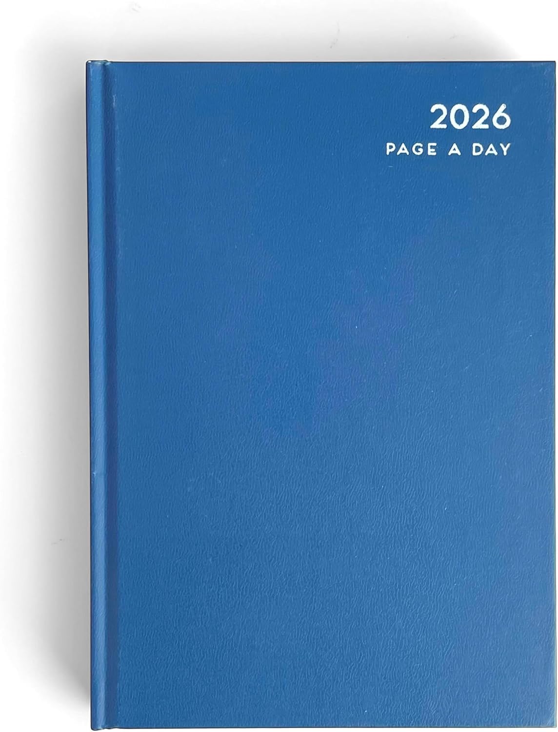 ZOPPER 2026 A4 Day to Page Diary Blue with Full Page for Saturday and Sunday Hardback Cover & Ribbon Marker, Year Planner for Business, Office, Home, Traveling, Organization — image 1