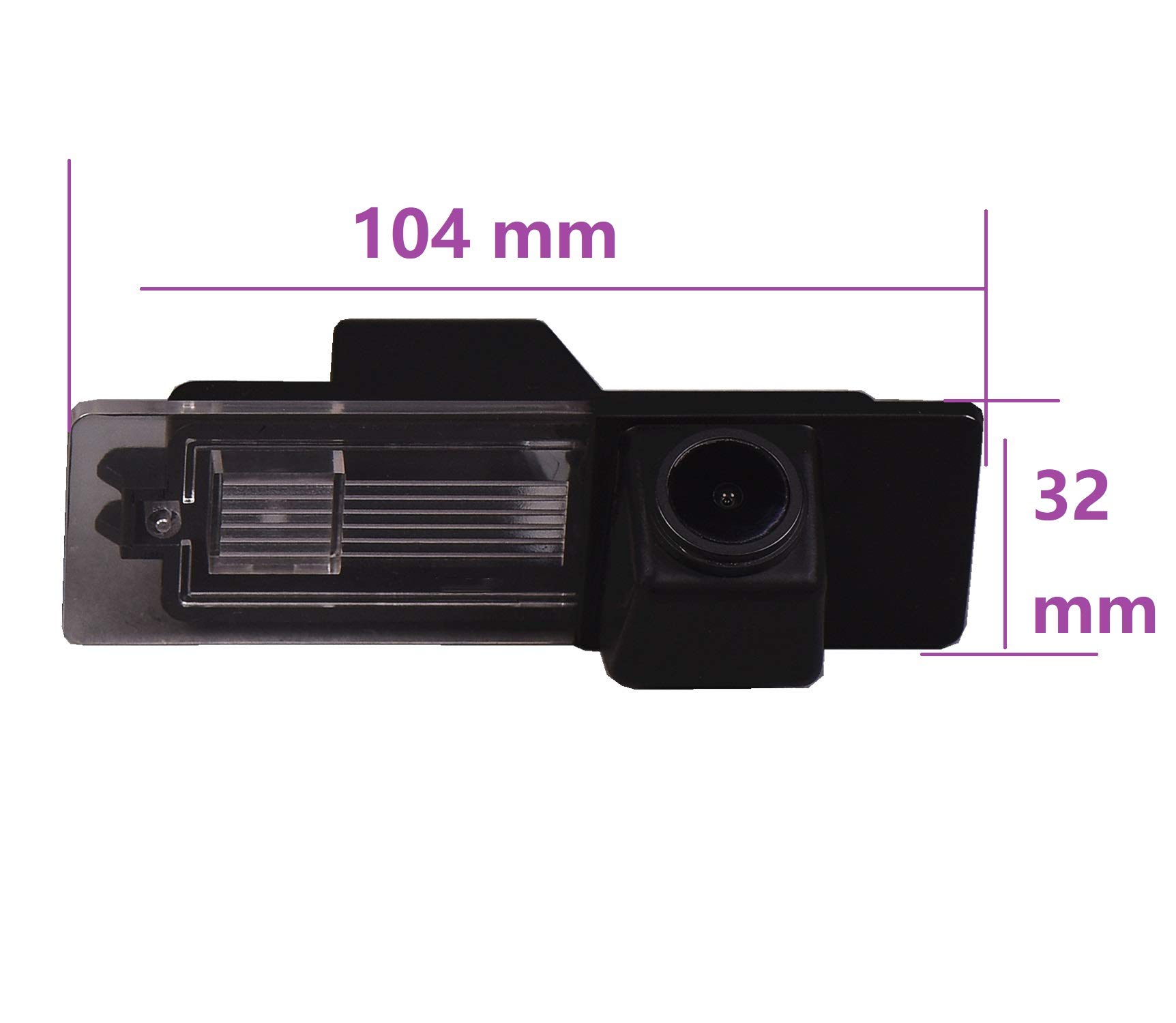 HD Telecamera Posteriore 720p Per BMW Mini Cooper: Retrocamera Con Visione Notturna, Impermeabile - 5