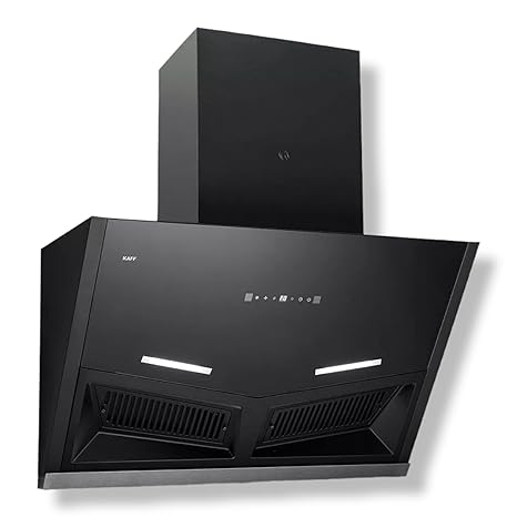 KAFF AIRFRAME DHC 90 | Filter-less + Dry Heat Auto Clean Technology | Smoke Sensor | BLDC Motor | Gesture Motion with 9 Speed Control | Black Matte Finish