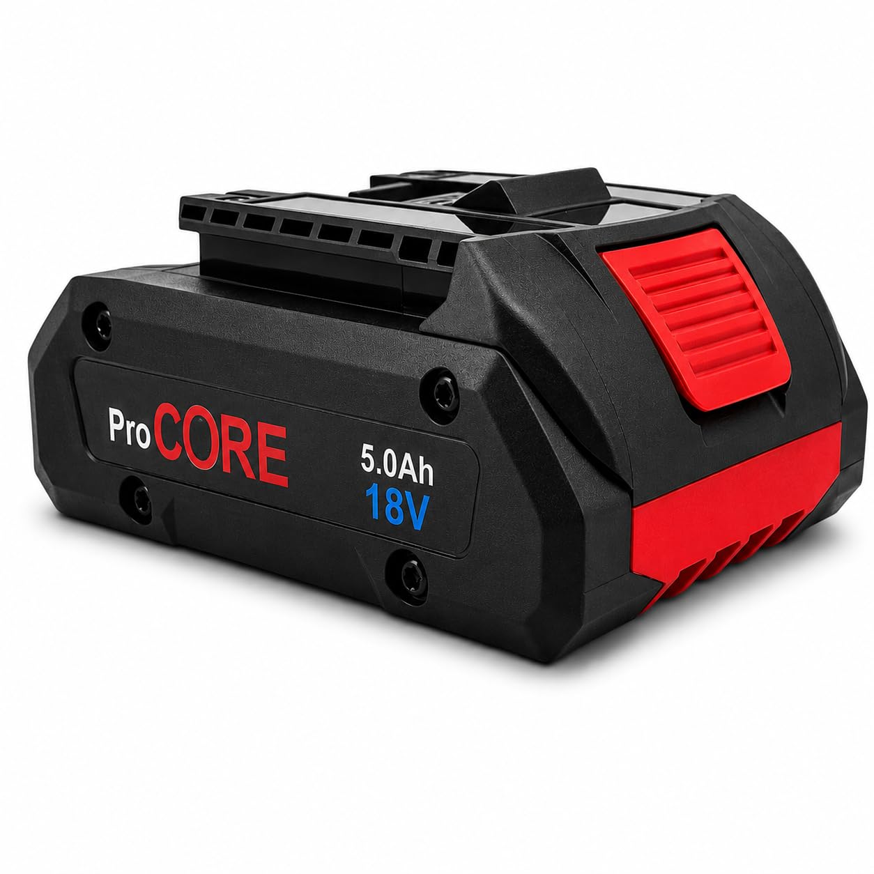 Batería de 5,0 Ah compatible con sistema Bosch Professional 18 V – Batería de repuesto de iones de litio de alto rendimiento – para dispositivos GBA/ProCORE – Larga duración y alto rendimiento