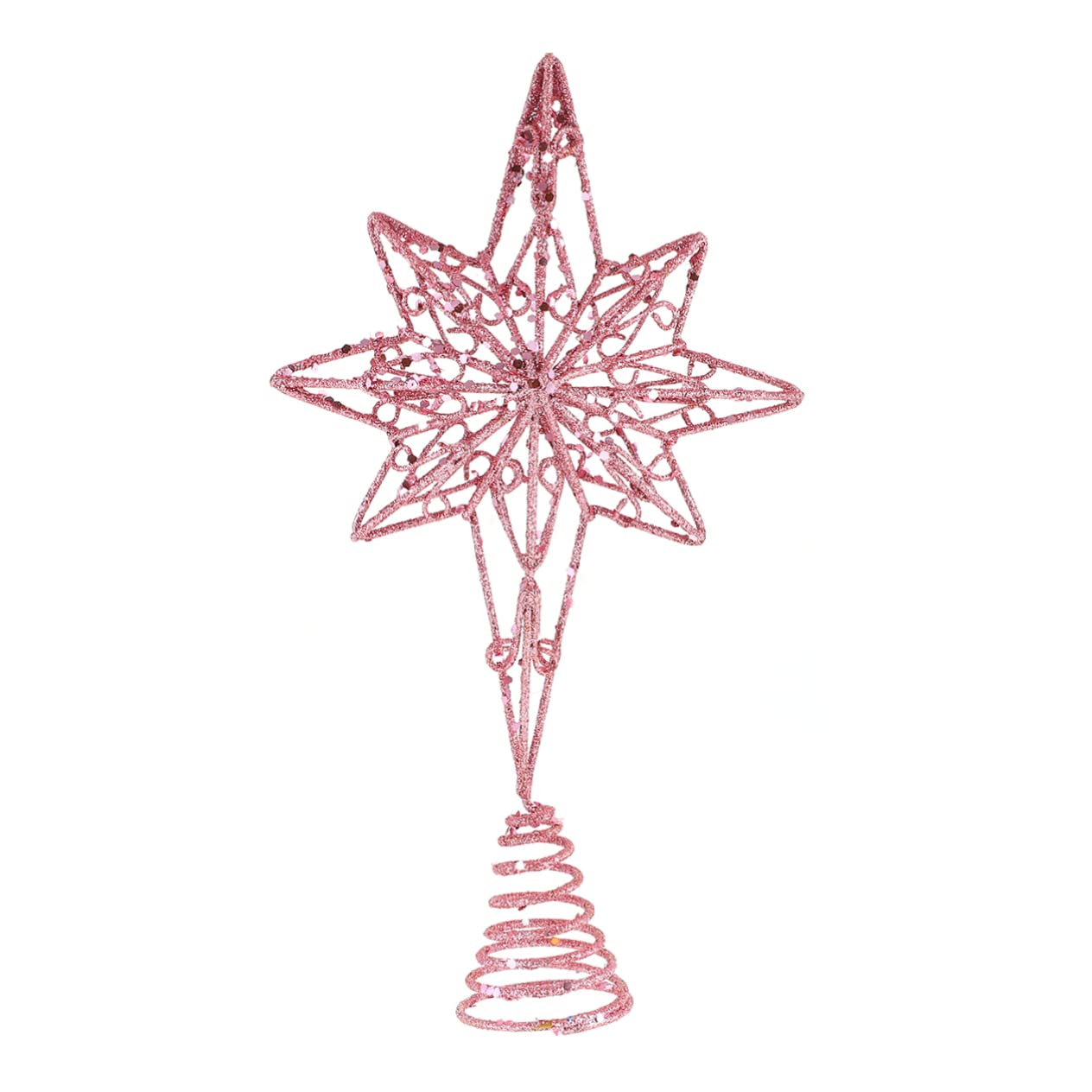 OUNONA 3stücke Anisstern Baumspitze Aus Eisen Goldene Weihnachtsbaumdeko Für Festliche Anlässe Ohne Beleuchtung Für Weihnachtsfeiern Und Tischbäume