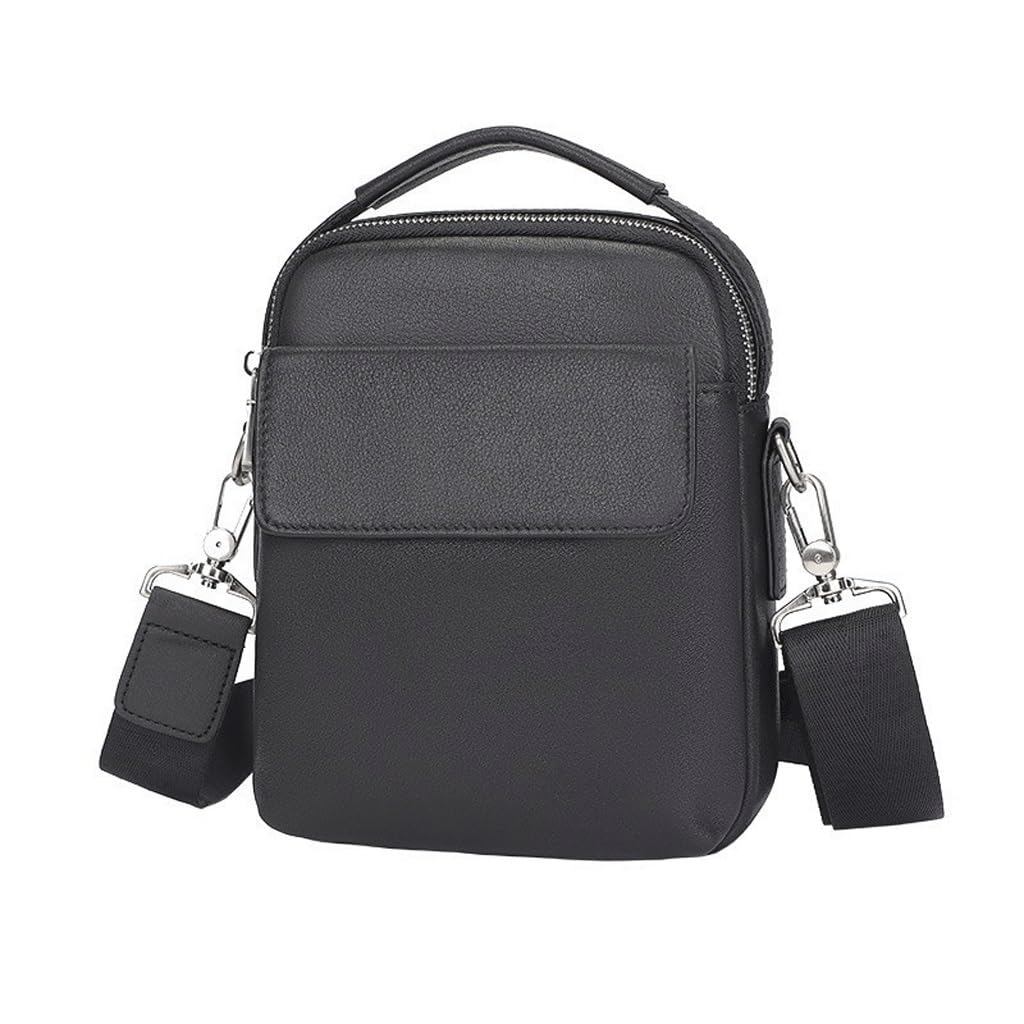 Sac a bandouliere multicouche et petit sac carre de rangement urbain