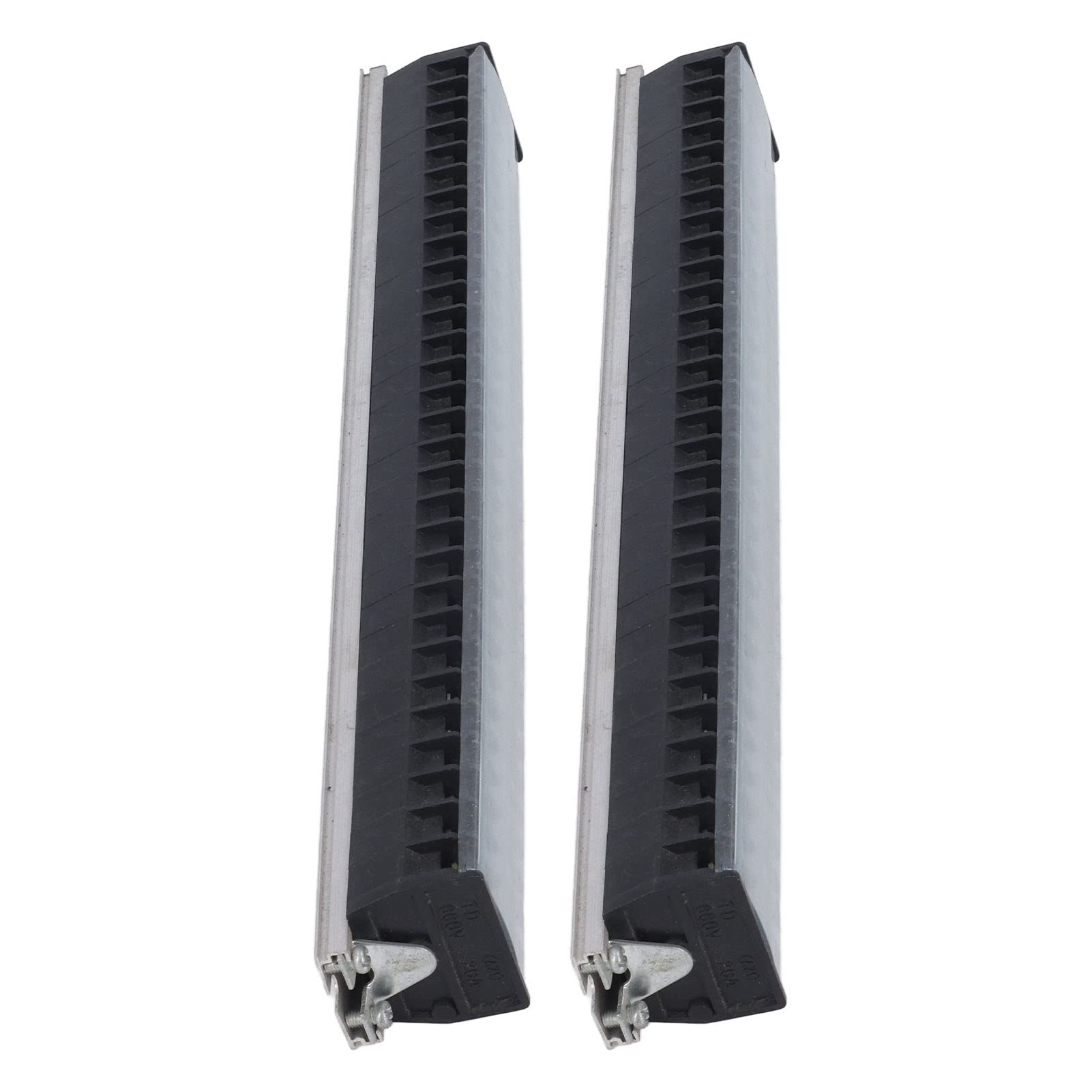 Bloco de Terminais de Fio, Design de Trilho 2 Peças Bloco de Barreira de Fio à Prova d'água para Distribuição de Energia Em Túnel (T2030)