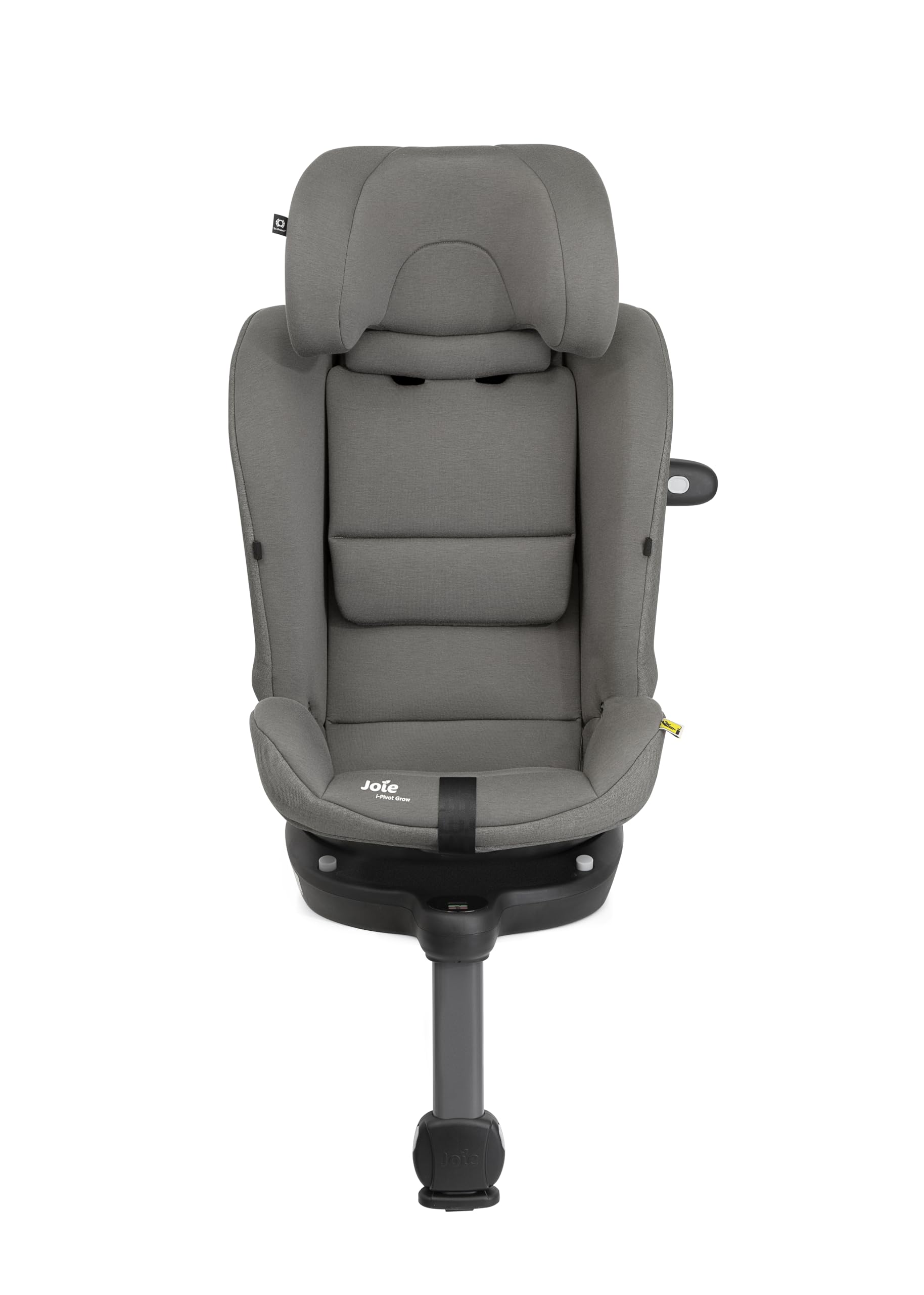 Joie i-Pivot™ grow seggiolino auto i-Size R129, rotazione, ISOFIX, protezione dagli impatti laterali – dalla nascita ai 10 anni (40–135 cm), thunder