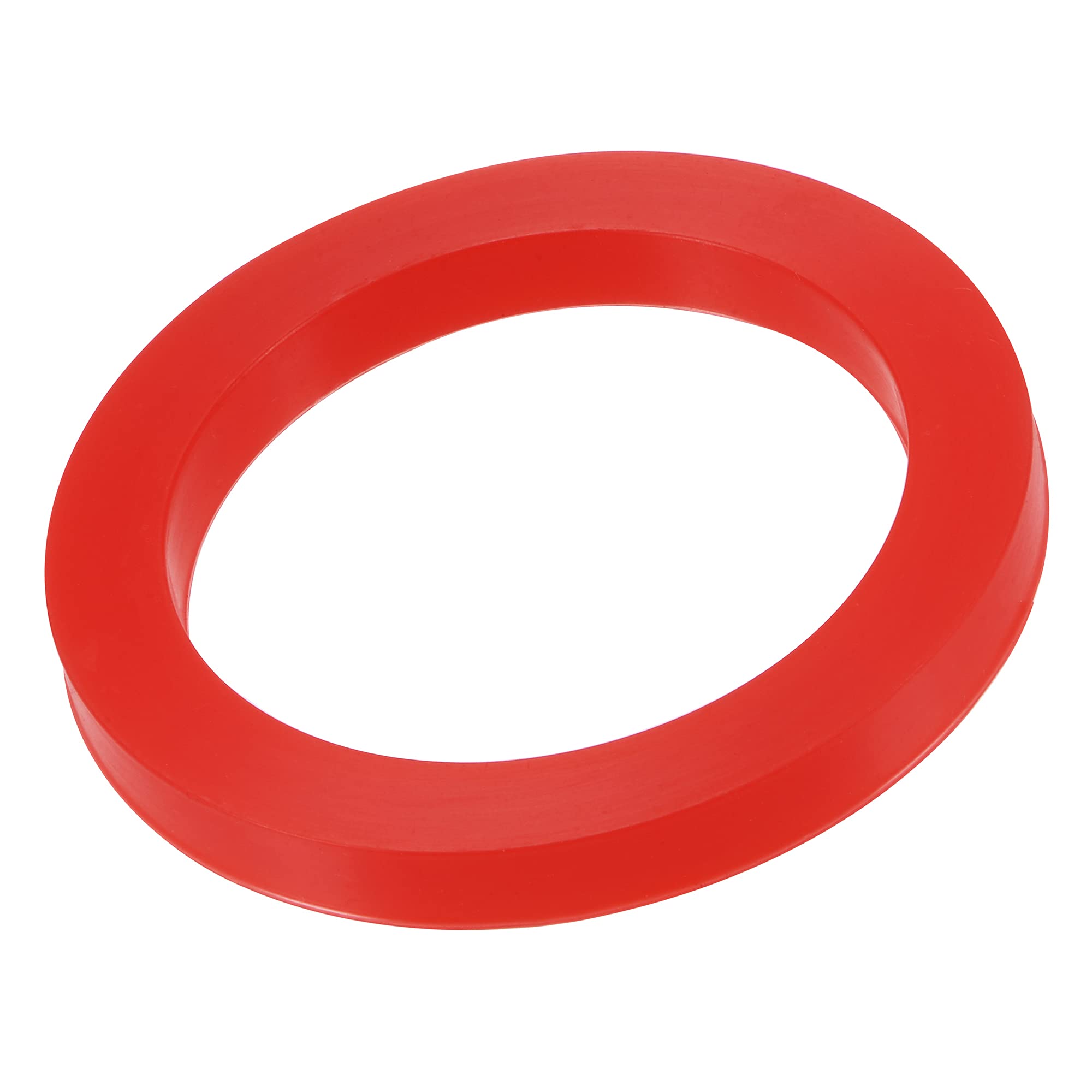 MECCANIXITY 50-Pack Silicone O-Rings - 1mm ID, 5mm OD, 2mm Width, 50A Durometer For Plumbing & Repair