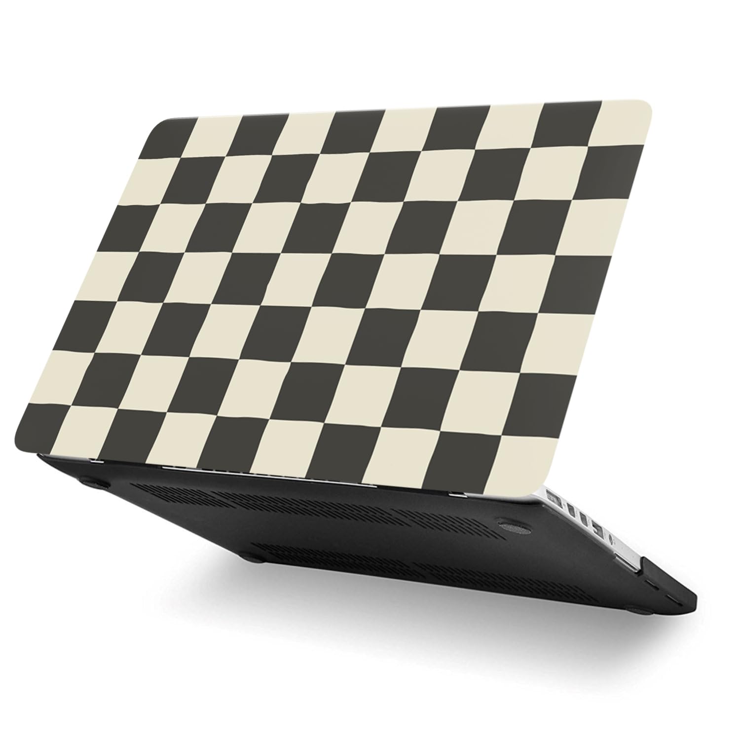 Hard Case Compatible with New Version MacBook Air 15 inch Model A2941 Release 2023 with M2 and Liquid Retina Display, Hard Plastic Laptop Protective Shell and Keyboard Cover Skin, Checkerboard - 5
