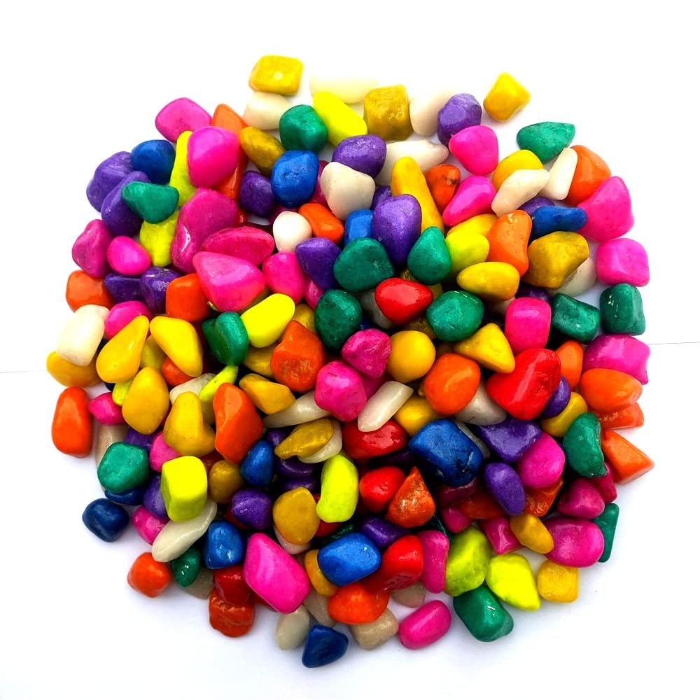 MeeTo Pebbles Polished Gravel, Natural Mixed Color Stones, Small Decorative River Rock Stones, Outdoor Decor Plant Aquariums, Landscaping, Vase Fillersnes for Plant Aquariums, Landscaping, 1kg (B0BYNN63FM) Amazon Price History, Amazon Price Tracker
