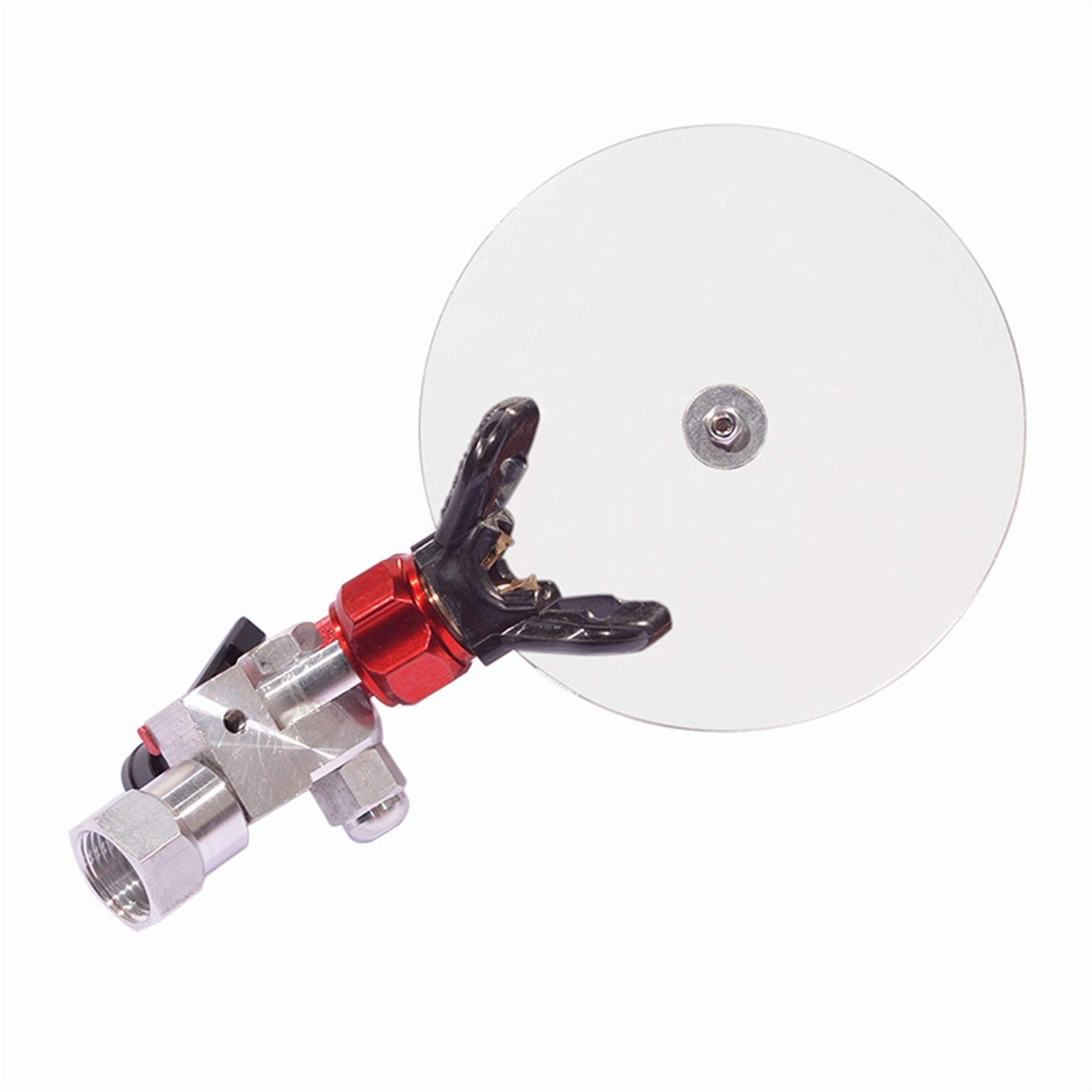 Kit aerografo Utensile per accessori per la guida universale da 7/8 '' universale per spruzzatore di vernice 7/8 '' aerografo a pressione aerografo aerografo universale Spazzole ad aria per la pittura