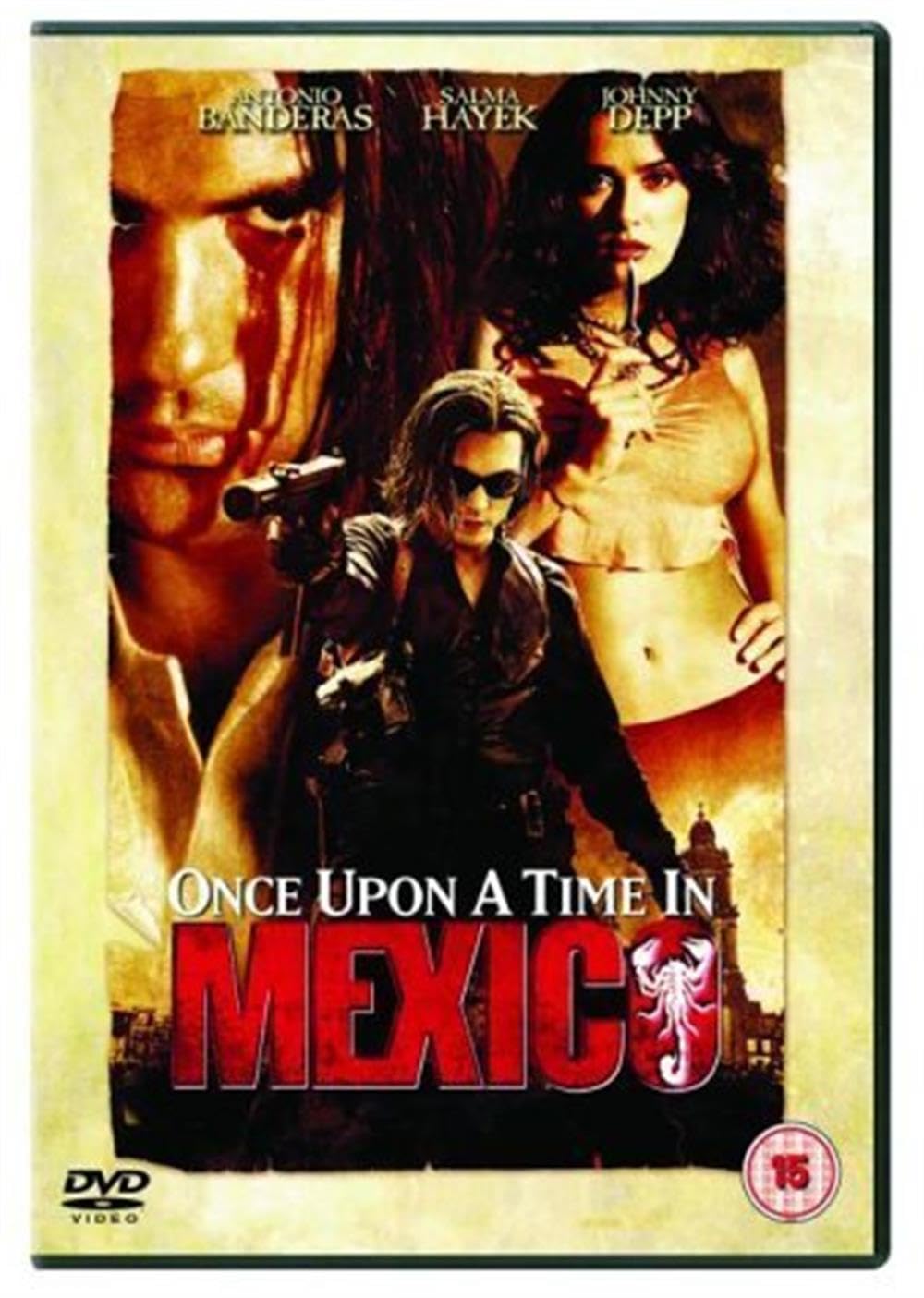 Robert Rodriguez Once upon a Time in Mexico DVD – Once upon a Time in Mexico, DVD