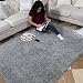 Ottomanson Collection shag Area Rug, 7'10" x 9'10", Gray