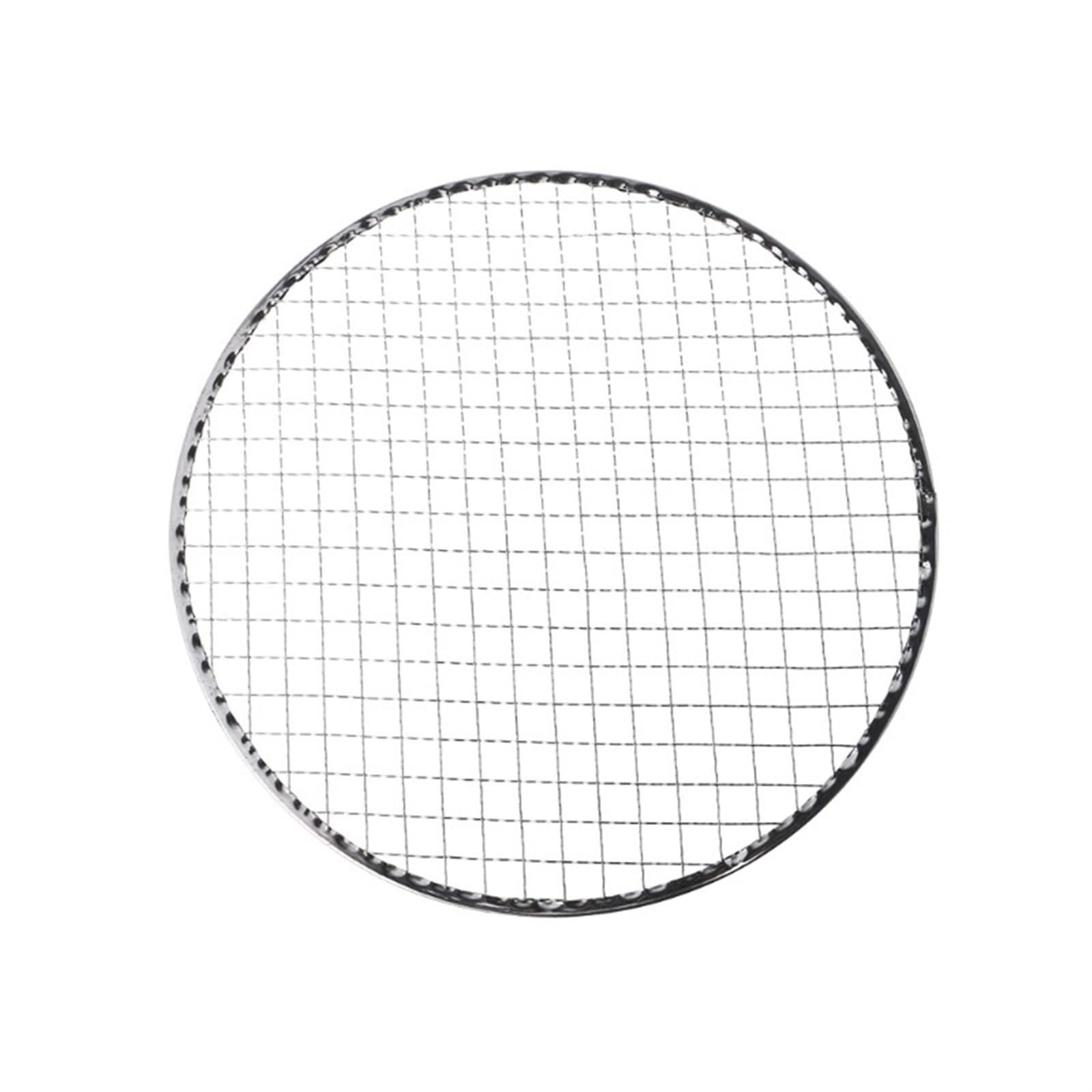 Griglia di ricambio per barbecue da 30 cm, per cucinare all'aperto, perfetta per verdure, carne, pesce e frutti di mare, ideale per campeggio, grigliate e affumicatori