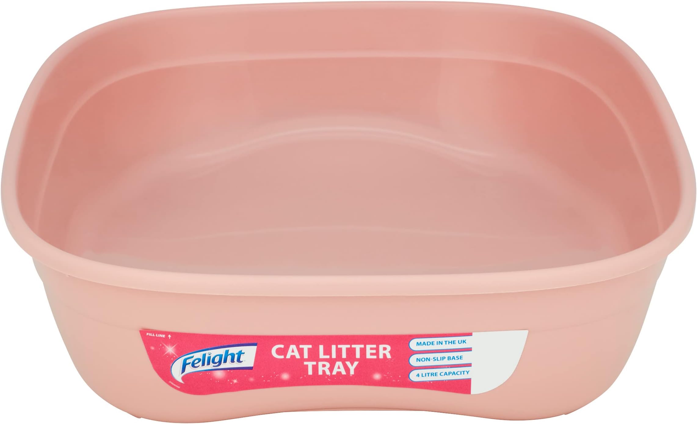 Felight Cat Litter Tray, Easy to Clean & Suitable for Kittens Non