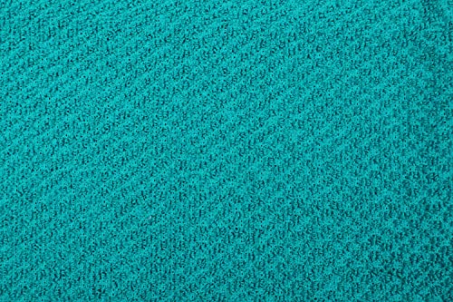 Amour Infini Terry Dish Towel | Set Of 4 | 16 X 26 Inches | Super Soft And Absorbent |100% Cotton Dishtowels | Perfect For Household And Commercial Uses | Teal #TOP6